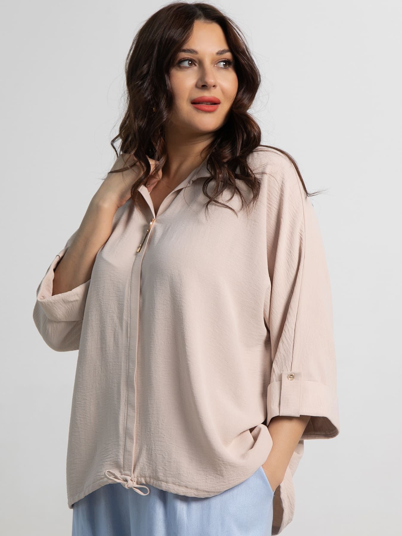 Блуза Серенада (бежевая) Б15554-24М