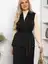 Костюм с юбкой Окси (черный) К14336-8М