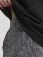 Костюм с юбкой Совершенство форм (черно-серый) К15292-10М