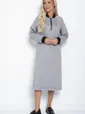 Платье Элона (серое) П11234