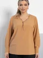 Блуза Свободный вечер (песочная) Б12795-15М
