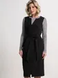 Платье Анфиса (черное) П15230-6М