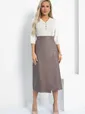 Юбка Модный ответ (какао) Ю12787-25М