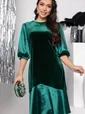 Платье Джоли (изумруд) П11628