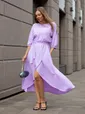 Платье Танго вдвоем (лиловое) П15166-1М