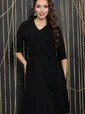 Платье Ализе (черное) П11908