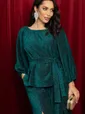 Костюм праздничный Бланш (изумруд) К14625-4М