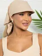 Косынка с козырьком (бежевая) КК73-23М
