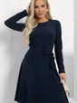 Платье В большом городе (синее) П12842-39М