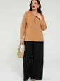 Блуза Свободный вечер (песочная) Б12795-15М