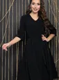 Платье Ализе (черное) П11908