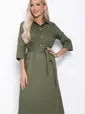 Платье Эда (хаки) П10765