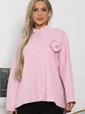 Блуза Луиза (розовая) Б15028-39М