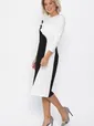 Платье Эванесса (черно-белое) П12747-35М