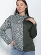 Блуза Элли (хаки) Б11306