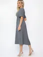 Платье Майя (серое) П13672-3М
