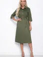 Платье Эда (хаки) П10765