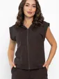 Жилет Хэрис (горький шоколад) Б14141-25М