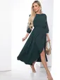 Платье Танго вдвоем (изумрудное) П15139-1М