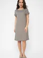 Платье Аида (серый хаки) П13613-25М