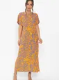 Платье Вистерия (оранжевое) П13947-5М