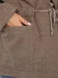 Пальто-пиджак (коричневый) Б14130-7М