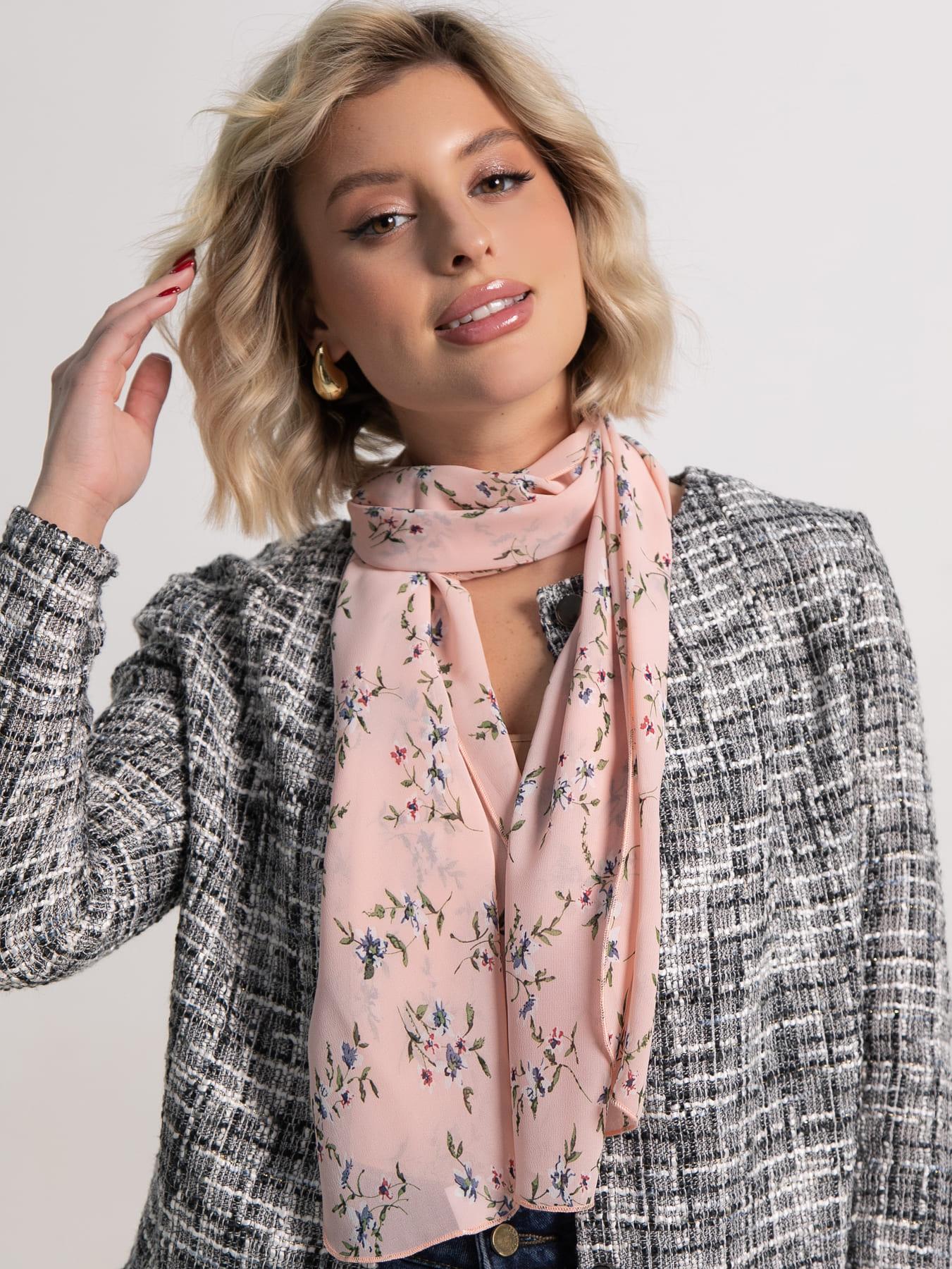 Шарф Глянец (персиковый) А21-50М