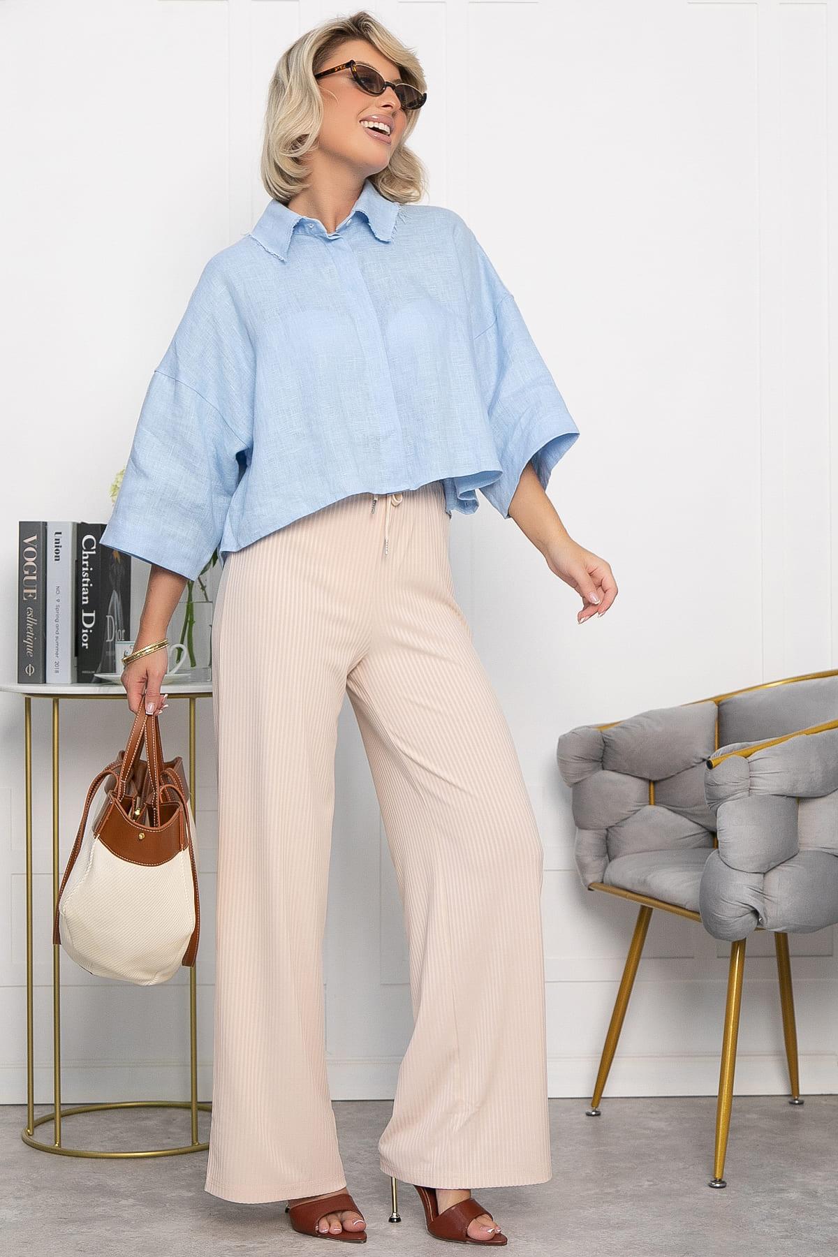 Брюки Нежное чувство (молочные) Б10301