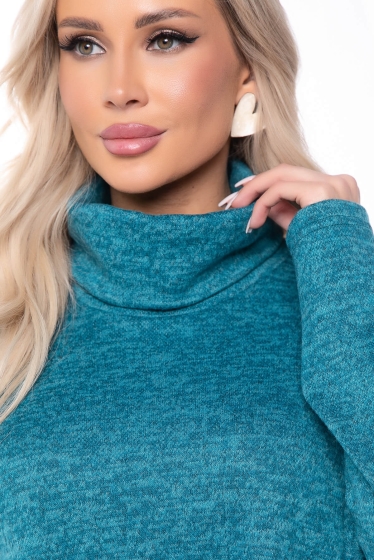 Платье "Миледи" (морская волна) П8024