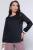 Блуза "Ханна" Б7191 (черный) Блуза "Ханна" Б7191 (черный)