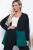 Жакет "На стиле" (изумруд) ХИТ Б7214 Жакет "На стиле" (изумруд) ХИТ Б7214
