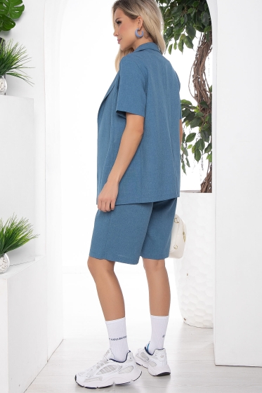 Костюм Летний вечер (джинс) К10380 Костюм Летний вечер (джинс) К10380