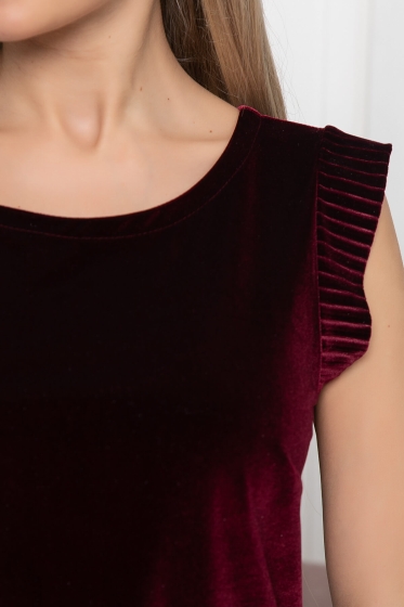 Топ "Лора" (бордо) Б5929