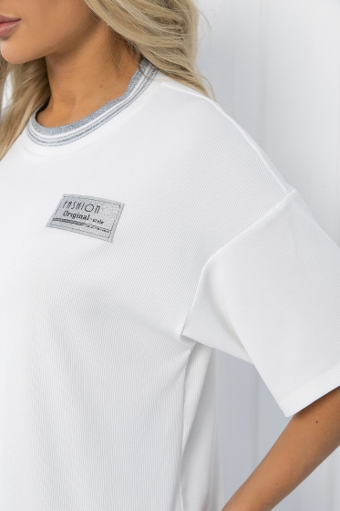 Футболка Ника (белая) Б12940-7М