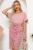 Платье "Неотразимая" (пинк) П4124 Платье "Неотразимая" (пинк) П4124