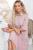 Платье "Лаура" (пыльная роза) П5224 Платье "Лаура" (пыльная роза) П5224