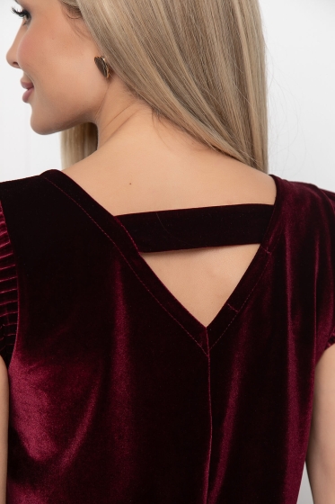 Топ "Лора" (бордо) Б5929