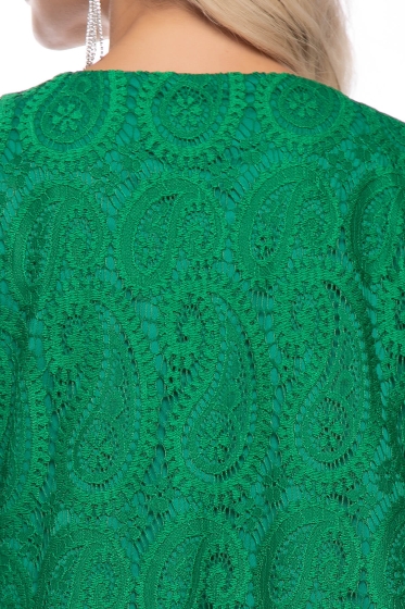 Платье "Галина" (яркая зелень) П5123