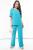 Костюм "Тренди" (бирюза) К3425 Костюм "Тренди" (бирюза) К3425