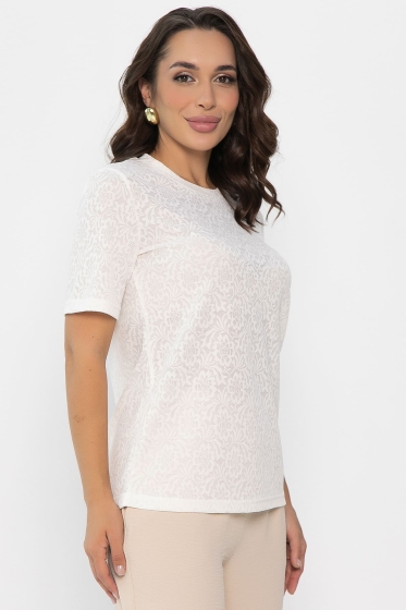 Футболка Нэсти (молочная) Б14079-10М