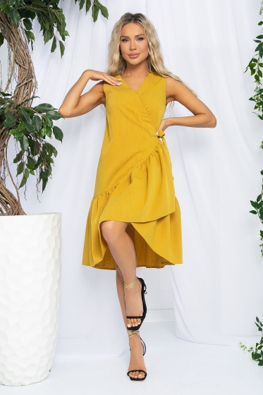 Платье Вальс (желтое) П13032-19М