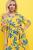 Платье "Имани" (желто-синее) П5926 Платье "Имани" (желто-синее) П5926