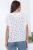 Блуза "Ханна" (вайт) Б6081 Блуза "Ханна" (вайт) Б6081