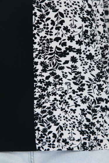 Блуза Шаг вперед (черная) Б12719-25