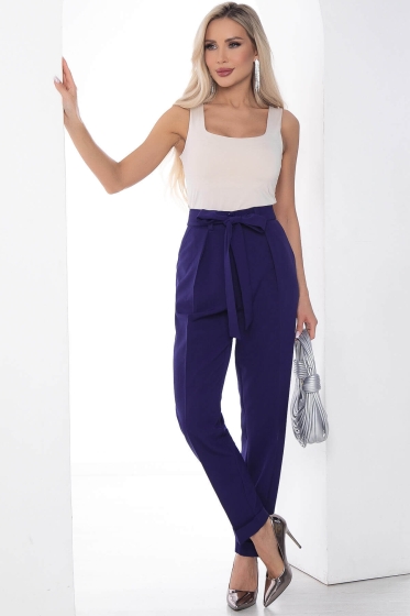 Брюки "Деловая встреча" (синие) Б9072