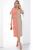 Платье "Фестия" (беж/коралл) П8714 Платье "Фестия" (беж/коралл) П8714