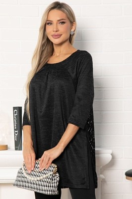 Туника Небесная мечта (черная) Б14919-10М