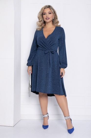 Платье Загадай желание (джинс) П11827