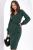 Платье "Безупречный силуэт" (темно-зелёное) П8374 Платье "Безупречный силуэт" (темно-зелёное) П8374