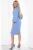 Платье "Безупречный силуэт" (голубое) П8373 Платье "Безупречный силуэт" (голубое) П8373